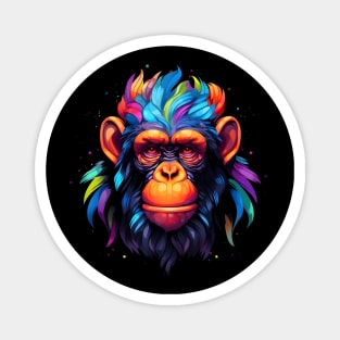 Neon Chimp #6 Magnet